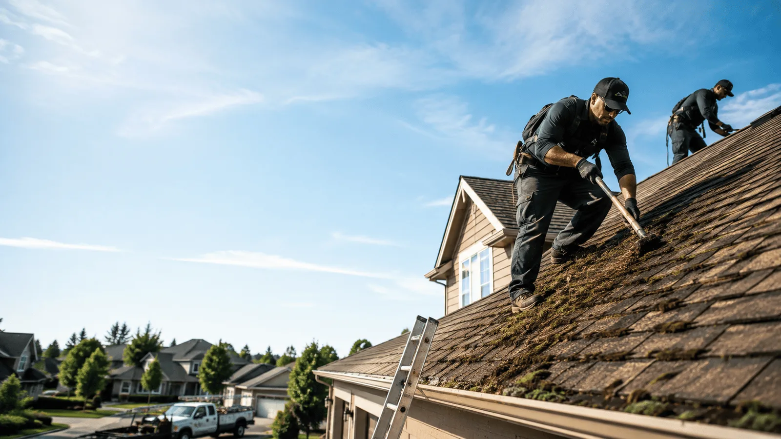 Roof Moss Removal in Pine Brook, NJ near me
